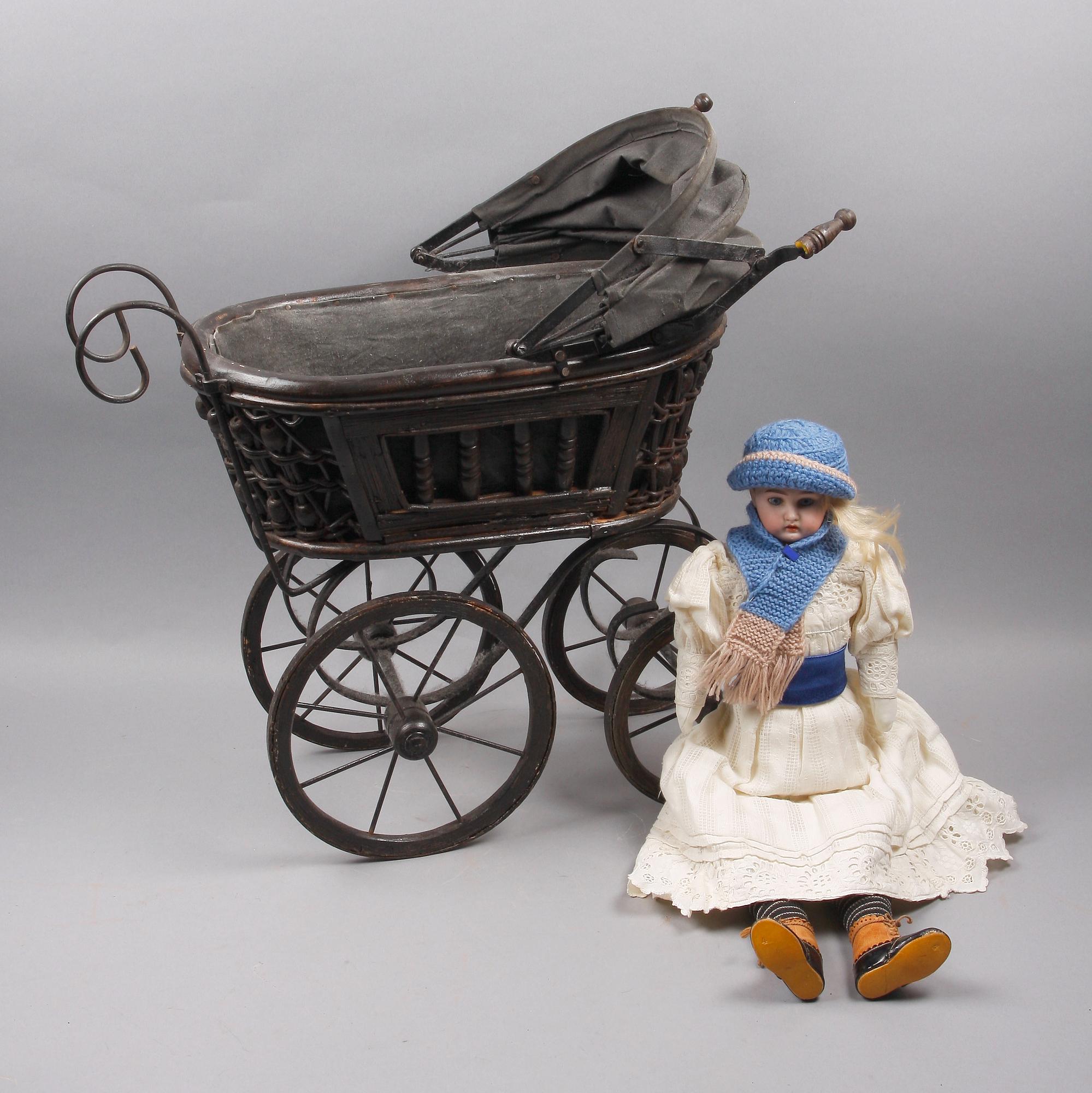 DOCKA och DOCKVAGN, 1900-talets början. Tyskland.