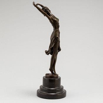 CLAIRE JEANNE ROBERTE COLINET, After. Sculpture, bronze, height 41 cm.