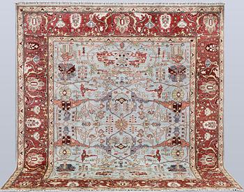 Matta, Ziegler design, ca 278 x 251 cm.