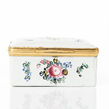 Dosa, emalj, 1700-tal.