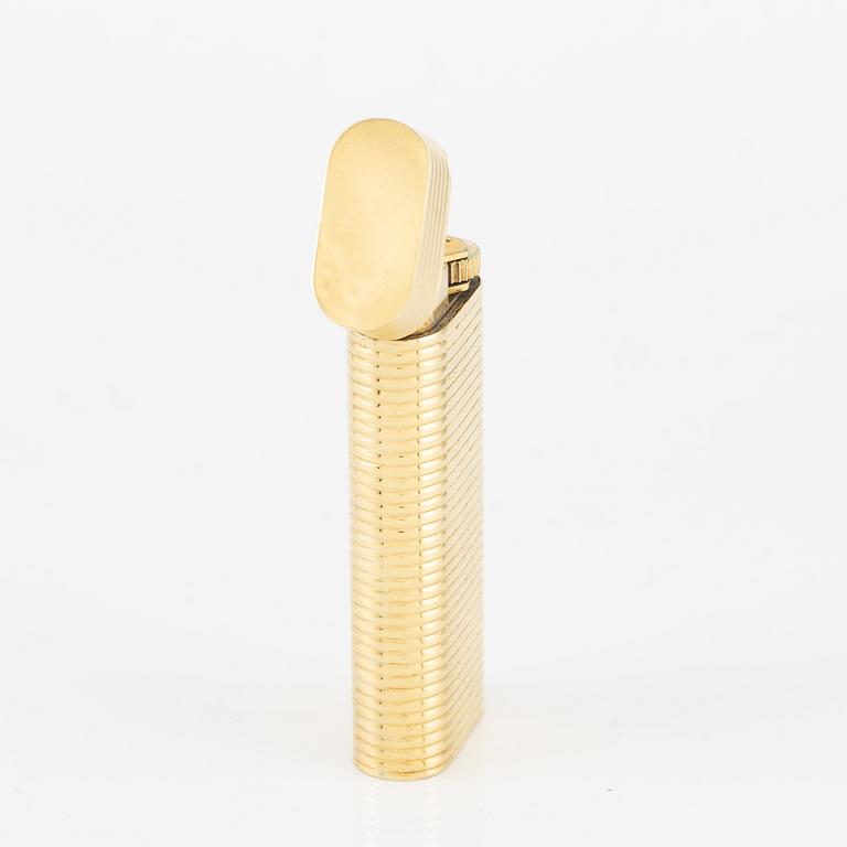 Cartier, lighter, gilded,