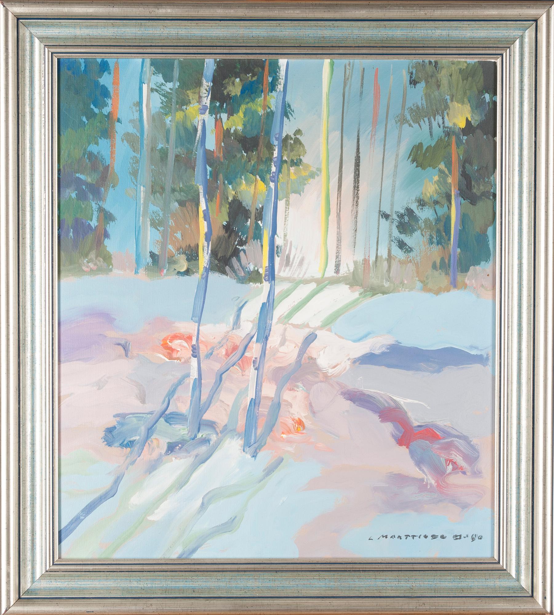 LASSE MARTTINEN, olja på duk, signerad och daterad 1980.