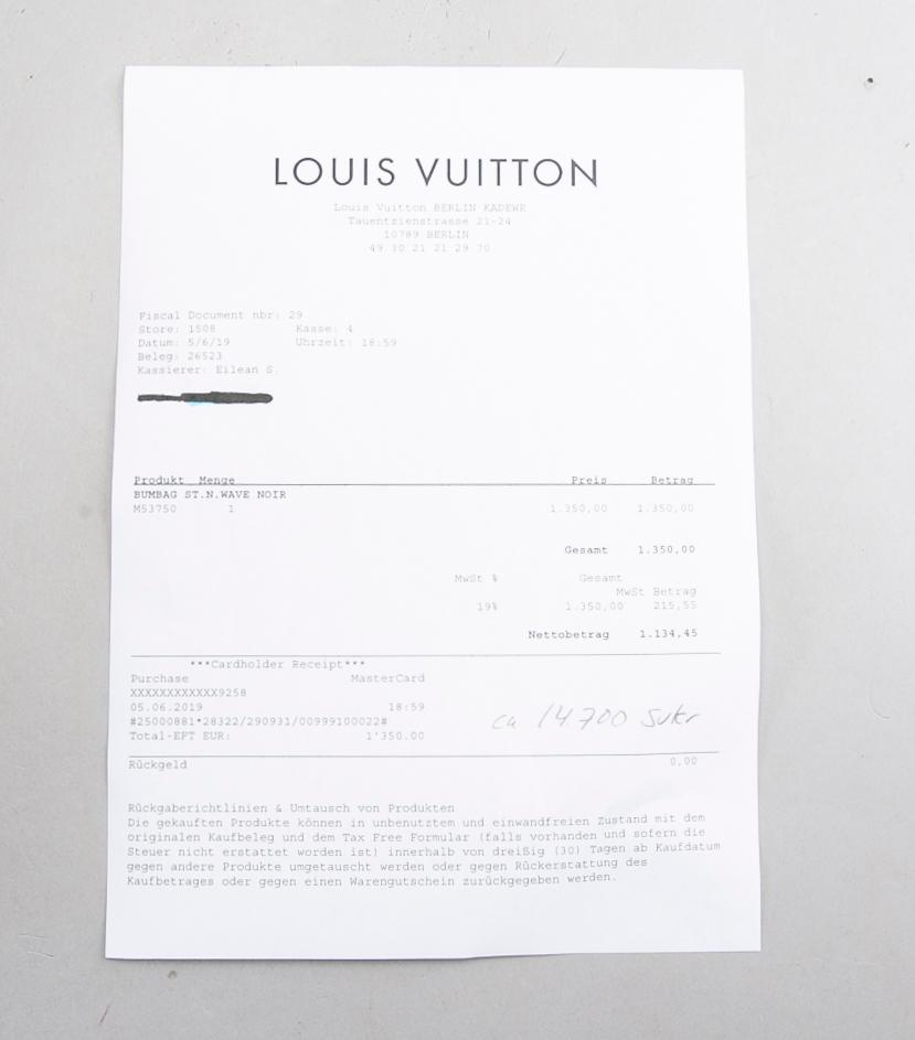 A LOUIS VUITTON NEW WAVE BUM BAG, multi . 2019.