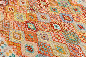 A carpet, Kilim, ca 344 x 252 cm.
