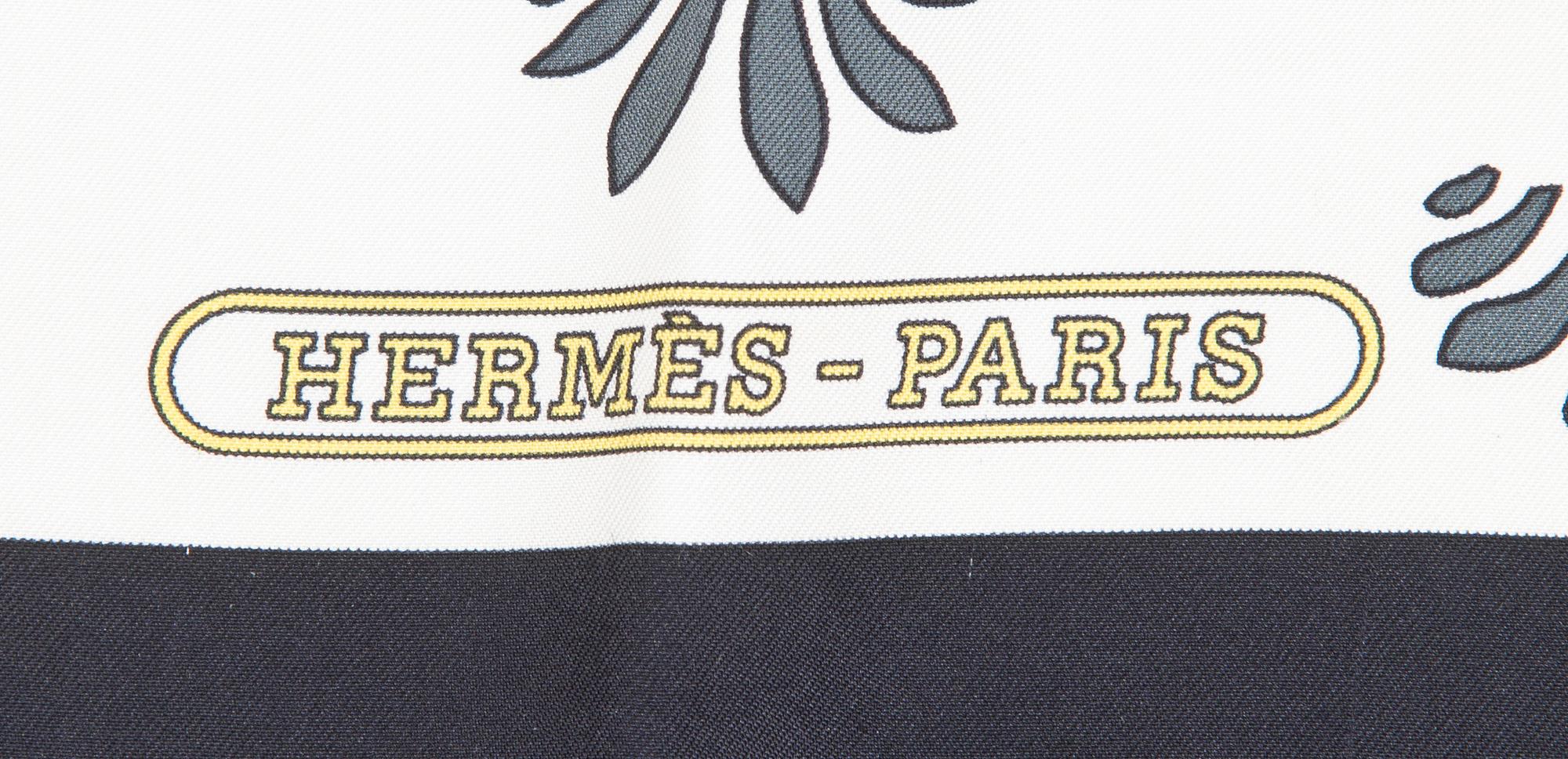 Hermès, scarf, "Les Leopards".