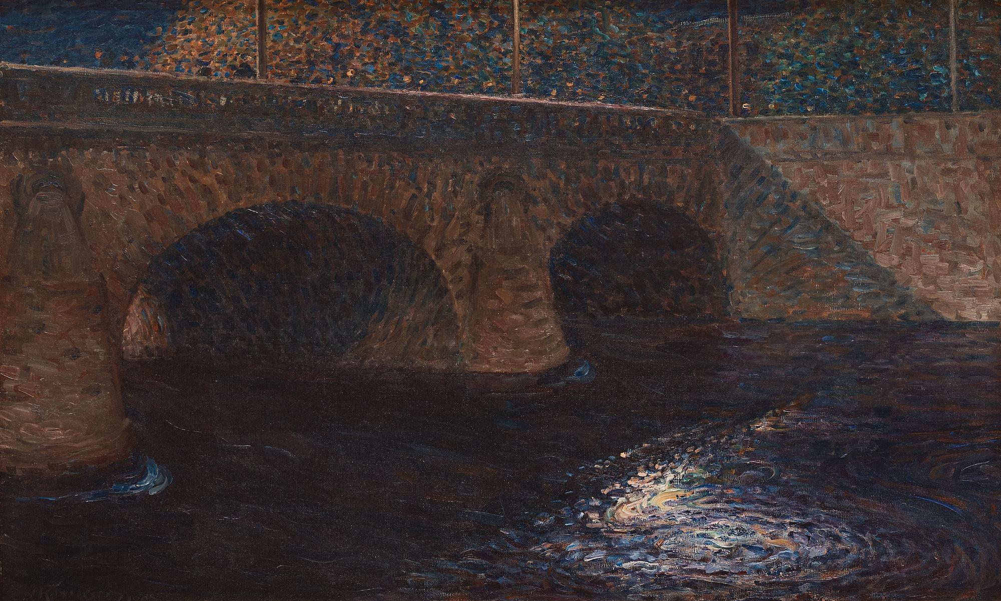 Nils Kreuger, "Norrbro en höstafton".