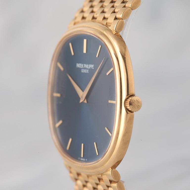 PATEK PHILIPPE, Genève, Golden Ellipse, "Cushion shaped", armbandsur 36,5 x 34,5 mm,