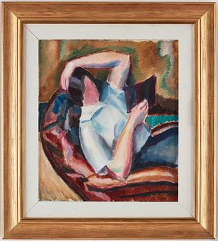 Agnes Cleve, Portrait of Gabriele Münter.