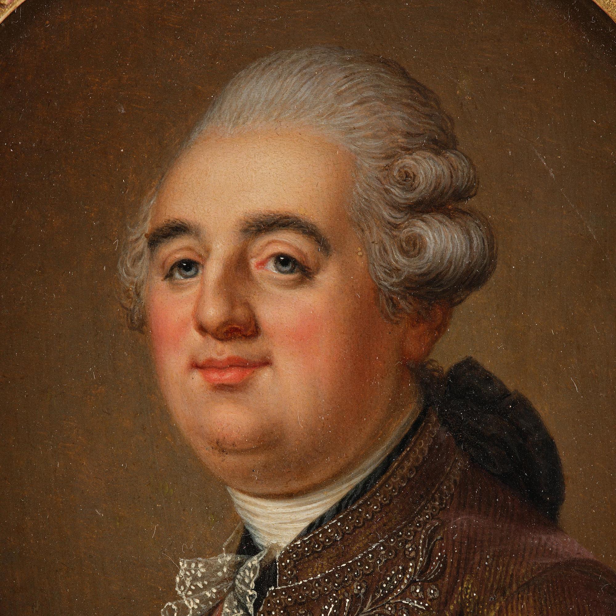 Adolf Ulrik Wertmüller, "Queen Marie-Antoinette" (1755-1793) & "King Louis XVI" (1754-1793) of France.