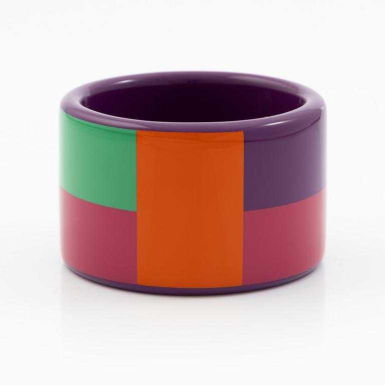 Hermès, arm ring, "Assam Cubis".