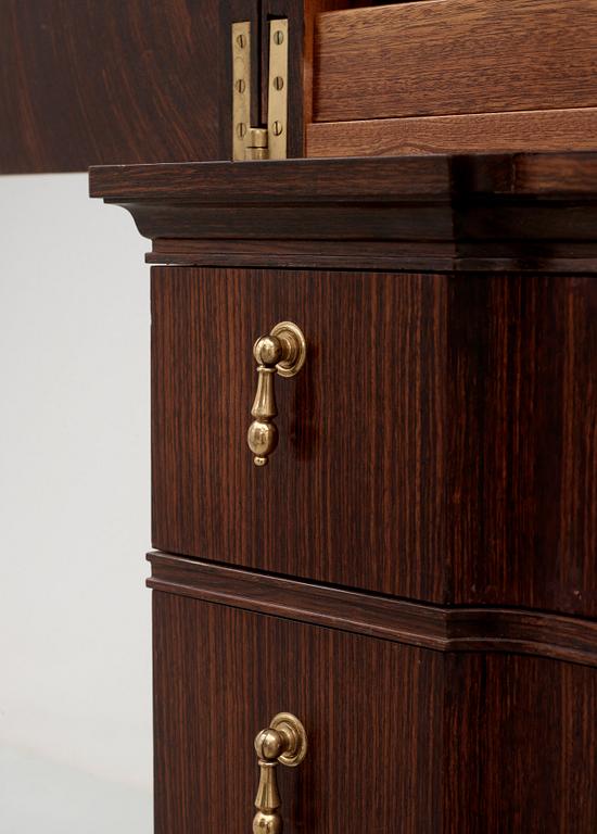 An Axel Bäck palisander cabinet, Eksjö 1949.