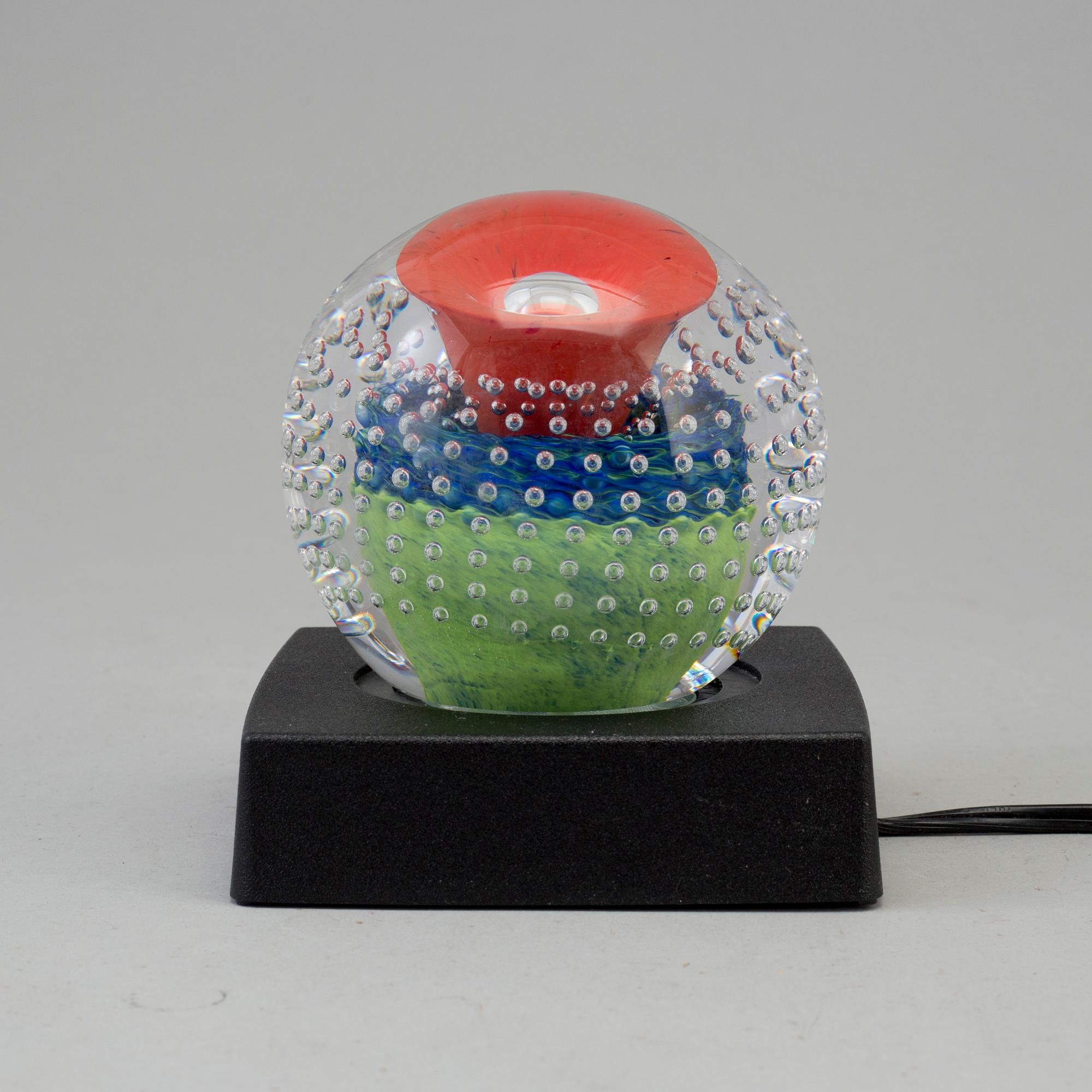 MONICA BACKSTRÖM, glass sculpture from Kosta Boda.