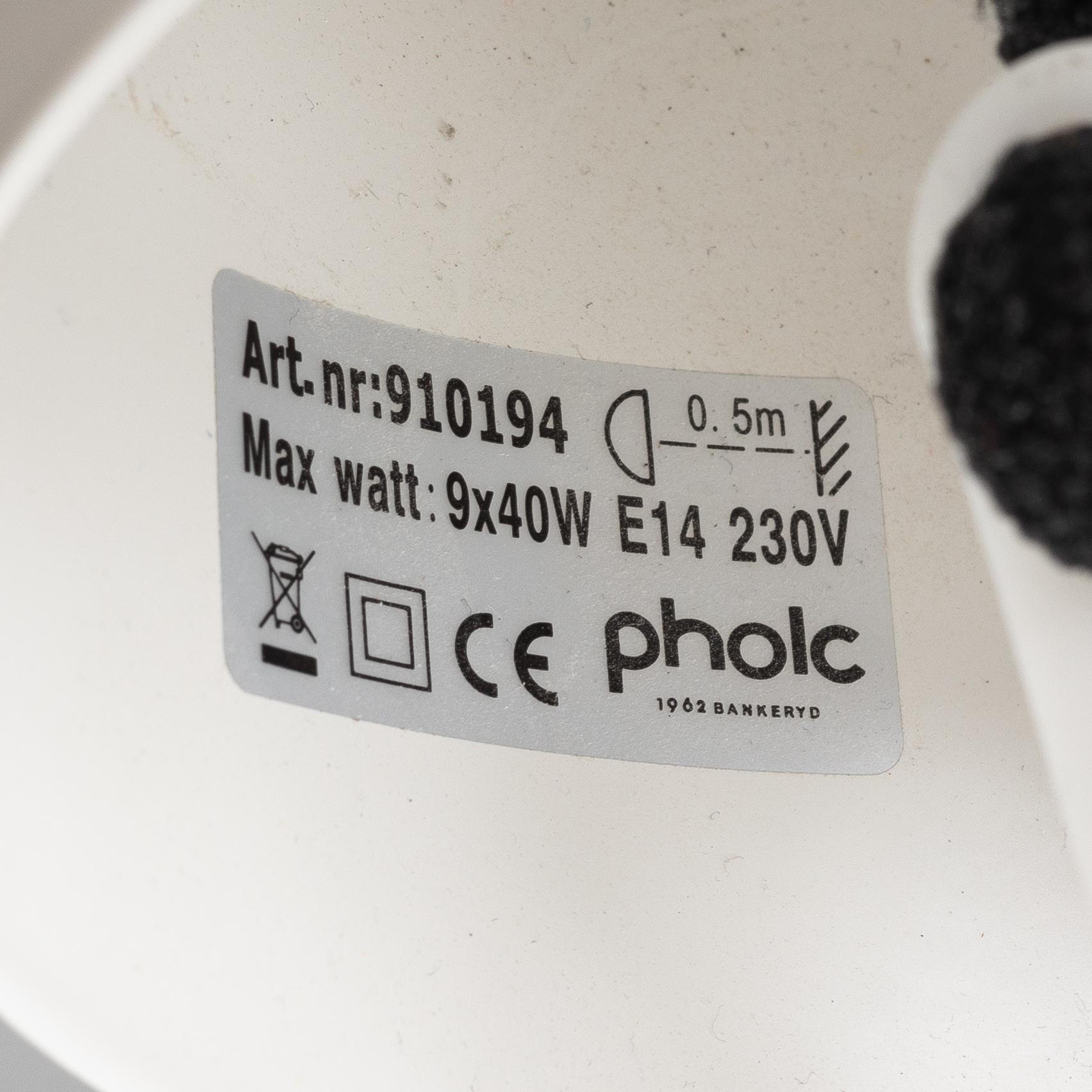 A ceiling lamp, Pholc.