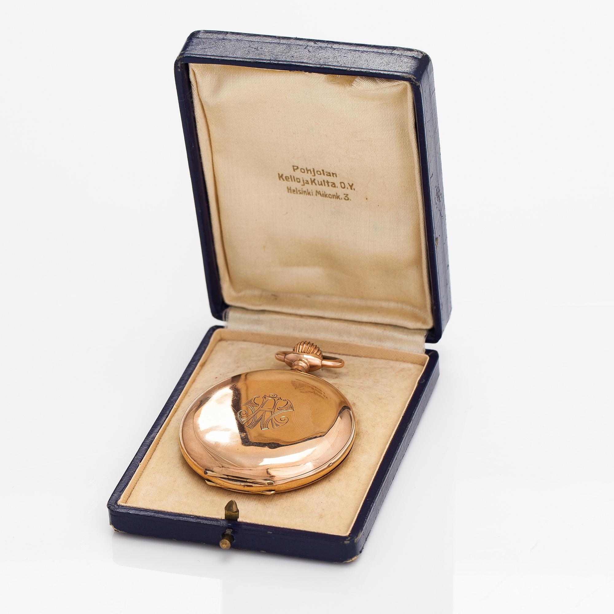 Pocket watch, 52 mm.