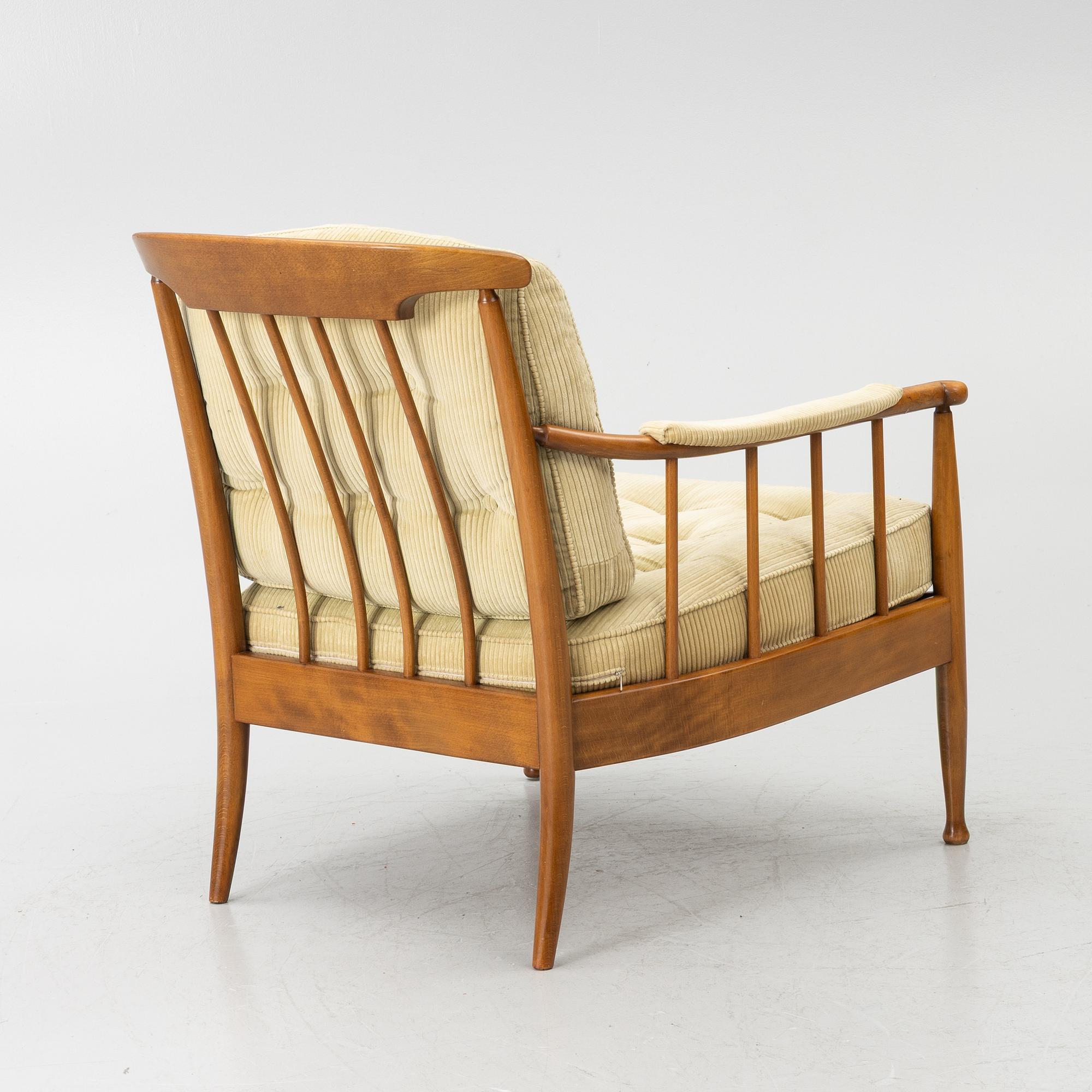 Kerstin Hörlin-Holmquist, Armchair, “Skrindan”, OPE-Möbler, second half of the 20th century.