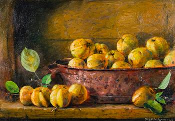 Fritz Jakobsson, Still Life with Fruit.