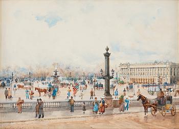 346. Anna Palm de Rosa, "Place de la Concorde".