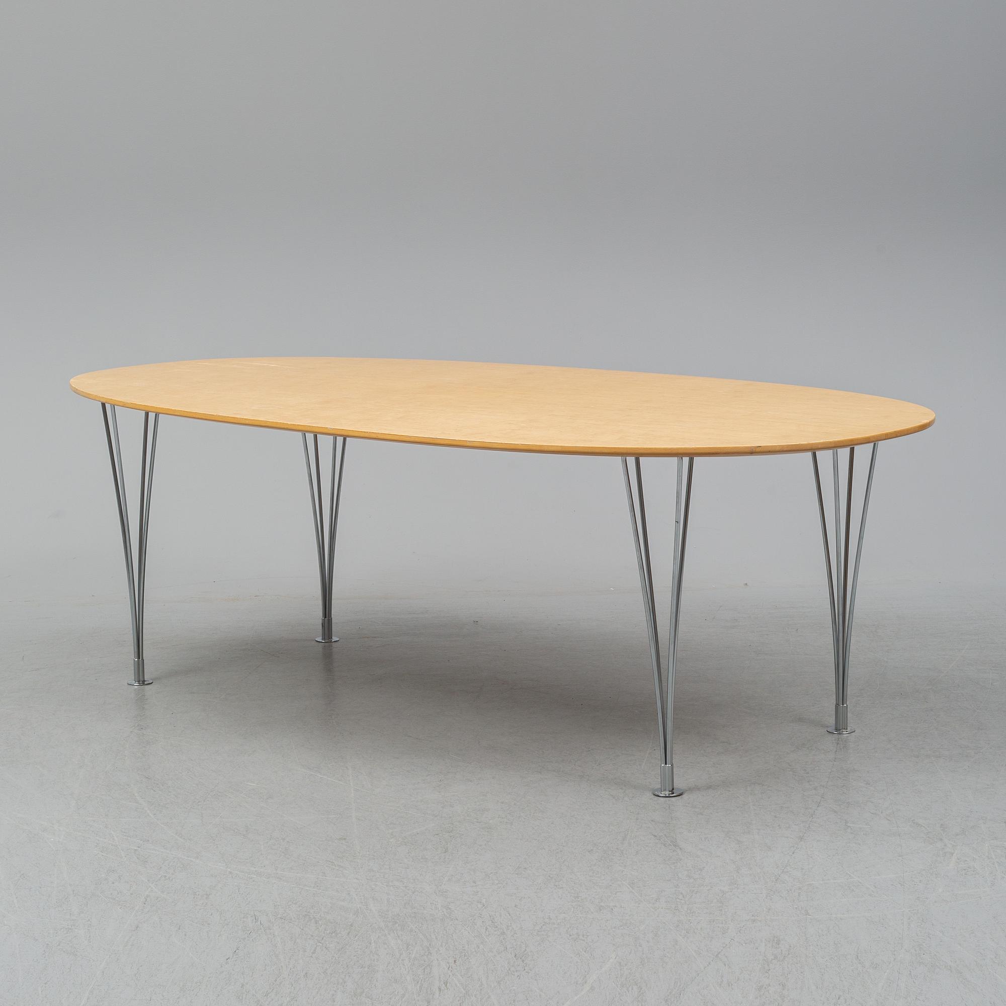 PIET HEIN & BRUNO MATHSSON, 'Superelips', Bruno International, late 20th Century.