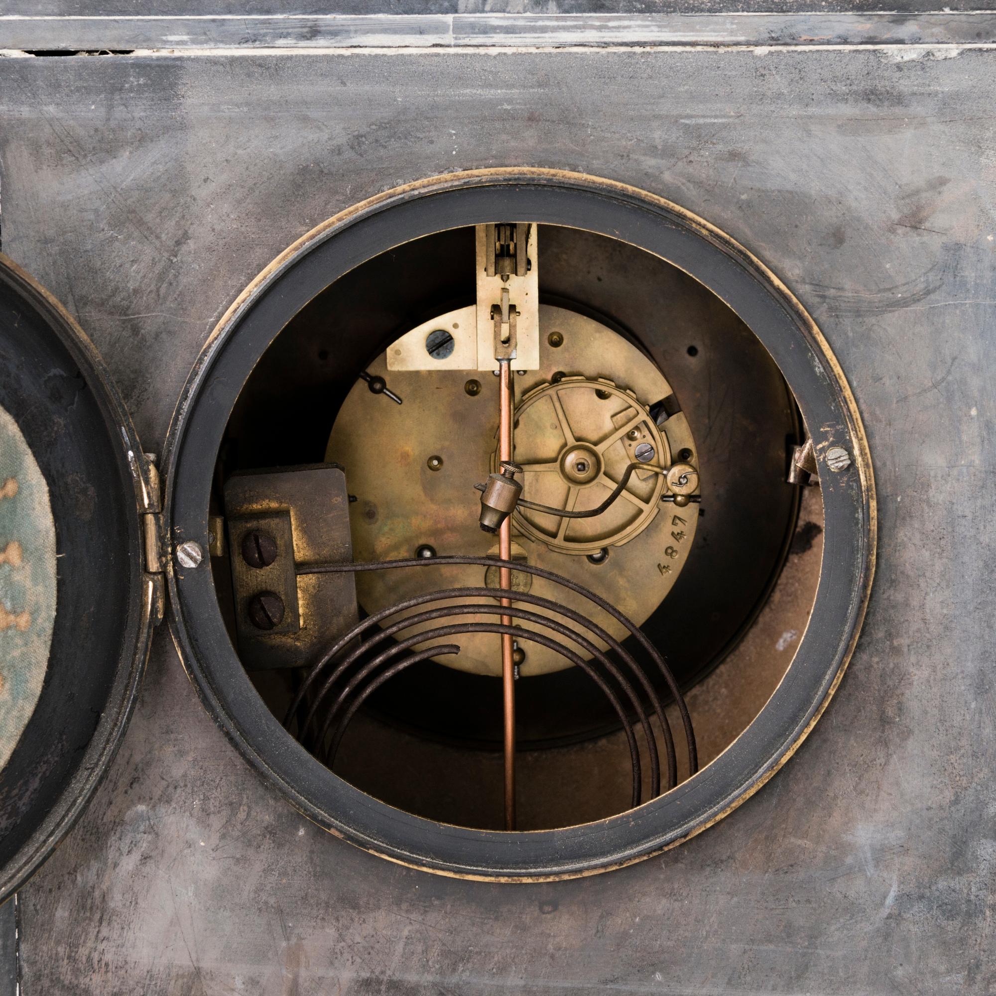 A Japy Frères mantel clock, late 19th Century.