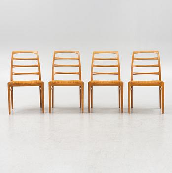 A set of four Bertil Fridhalgen 'Reno 4' chairs, Bodafors, 1950's.