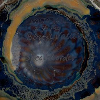 VAS, glas, "Jupiter" signerad Kosta Boda, Bertil Vallien, F 34/99, Special order. 1900-talets senare hälft.