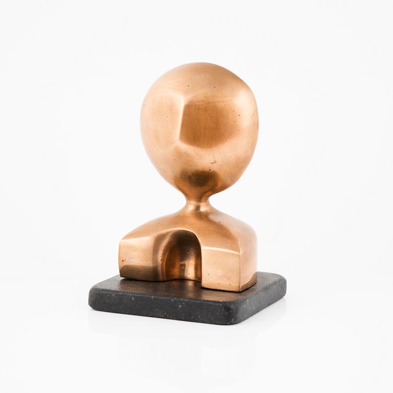 Björn Selder, skulptur, osignerad, brons.