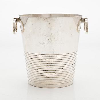 Ice bucket, silver-plated St. Menard France.