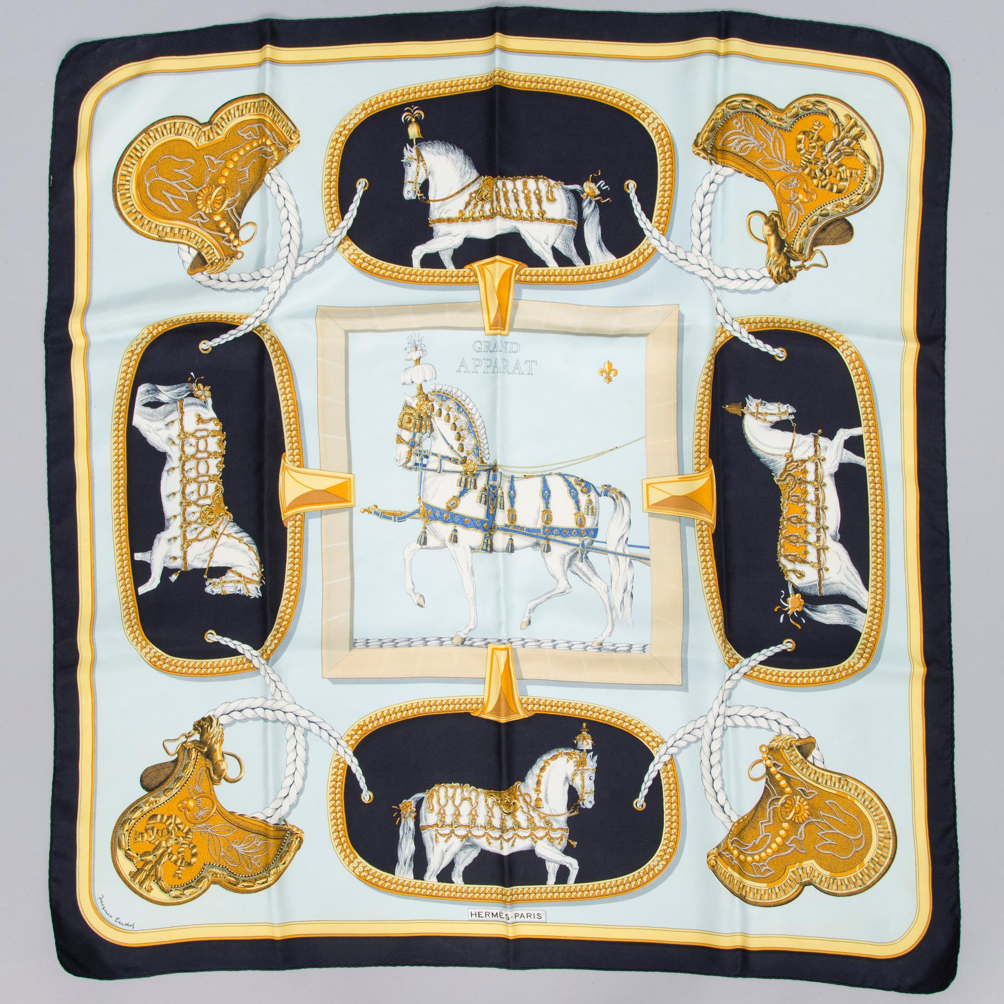 HERMÈS, "Grand Apparat", SCARF.