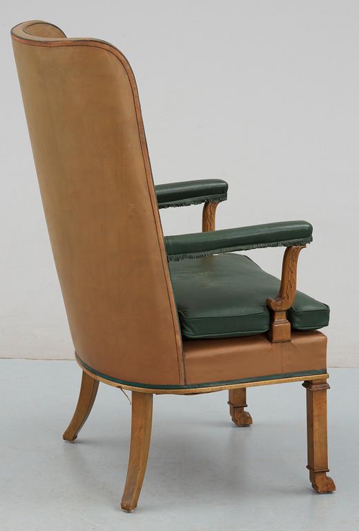 An Axel Einar Hjorth 'Caesar' armchair by NK ca 1928.