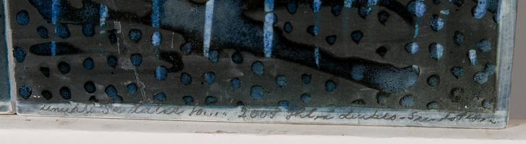 HELJÄ LIUKKO-SUNDSTRÖM,  unik relief, signerad Heljä Liukko-Sundström 2009.