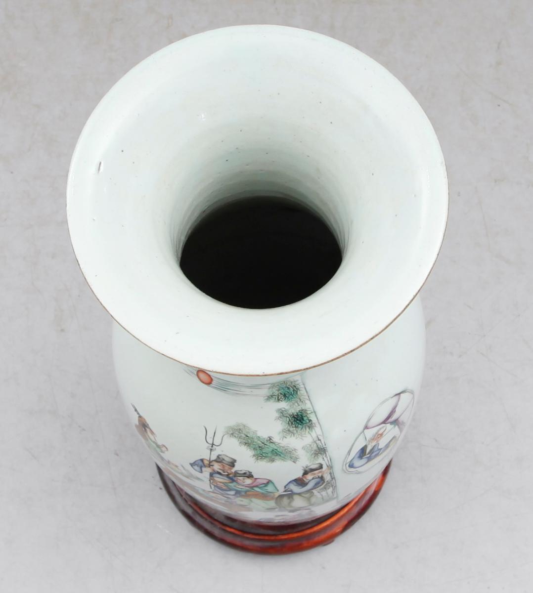 VAS, porslin, Kina, 1800-tal.