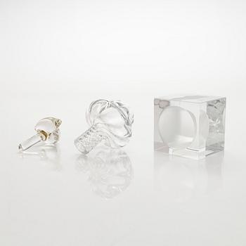 Tiina Nordström, an art glass signed Tiina Nordström, Iittala 1991.