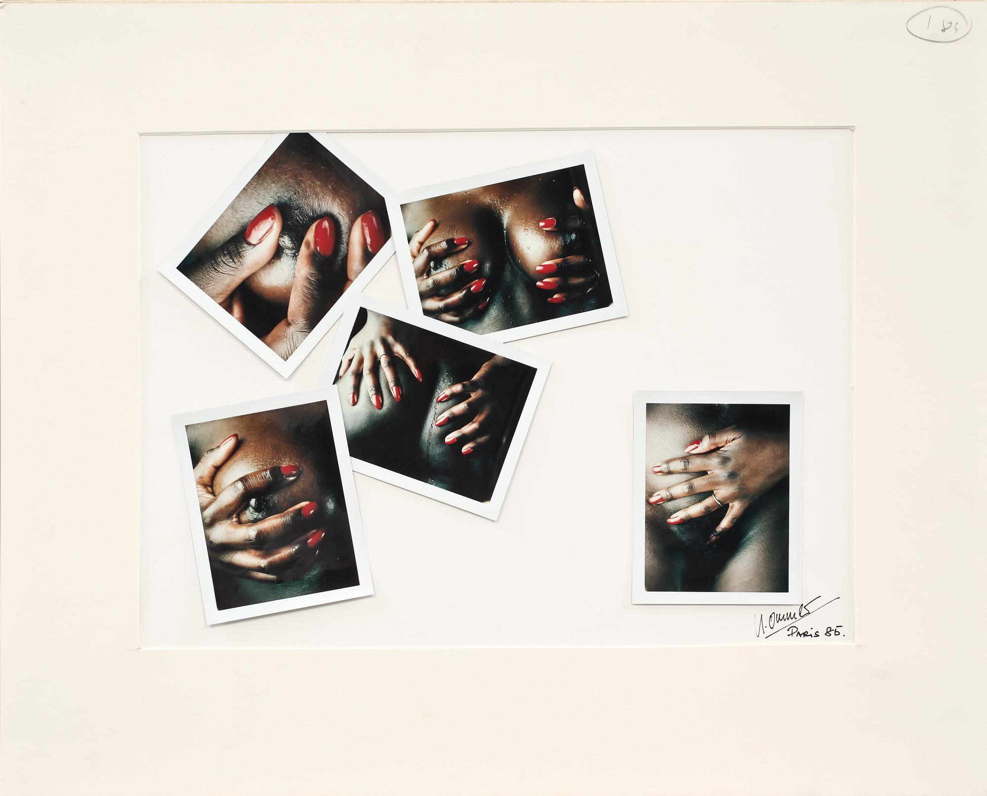 UWE OMMER, 5 st, fotografier, sign o dat Paris -85.