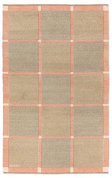 307. Märta Måås-Fjetterström, a carpet, "Effsingen", flat weave, ca 248 x 157 cm, signed AB MMF.