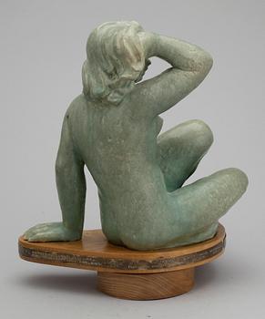 HARALD SALOMON, skulptur, stengods, Rörstrand, monogramsignerad.