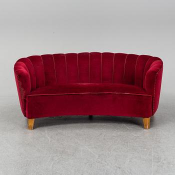OTTO SCHULZ, attributed to. A Swedish Modern sofa, 1940's.