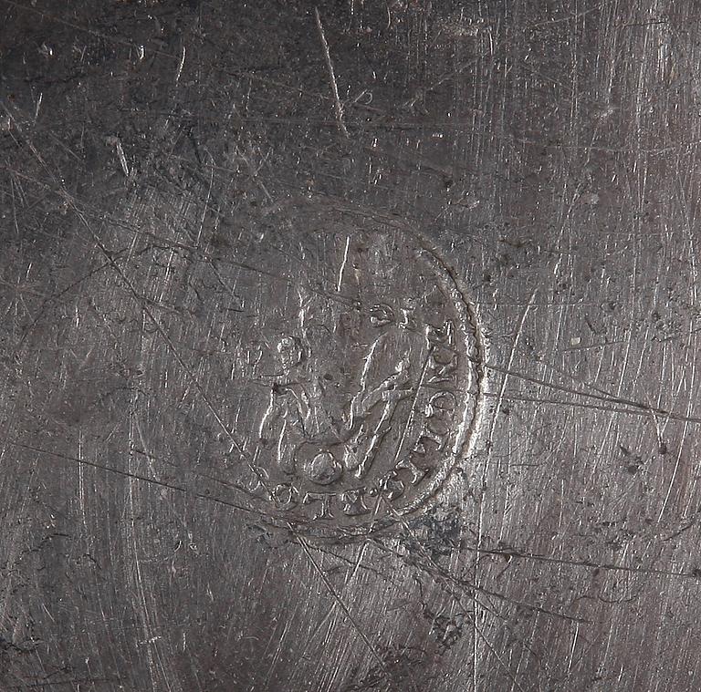 TERRIN, tenn, rokoko, 1700-tal.