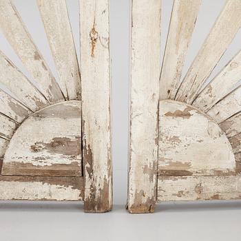 Gates, a pair, early 20th century.