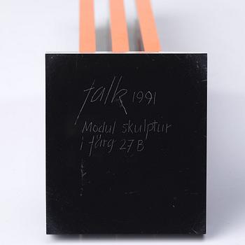 Lars-Erik Falk, "Modul-skulptur i färg 27B".