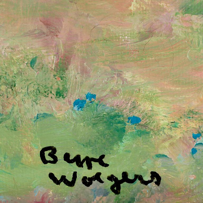 BEPPE WOLGERS, olja på duk, sign.