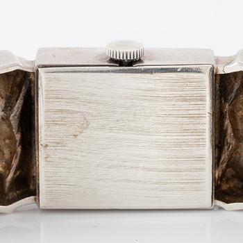 Matti Hyvärinen, Sirokoru, Finland, wristwatch, 17.5 x 20 mm.