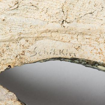 Michael Schilkin, a stoneware sculpture, signed Schilkin.