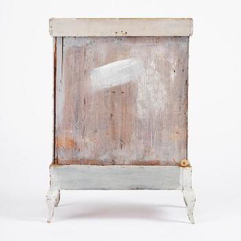 Miniatyrskåp, Sverige, 1700-talets senare del, Rokoko.