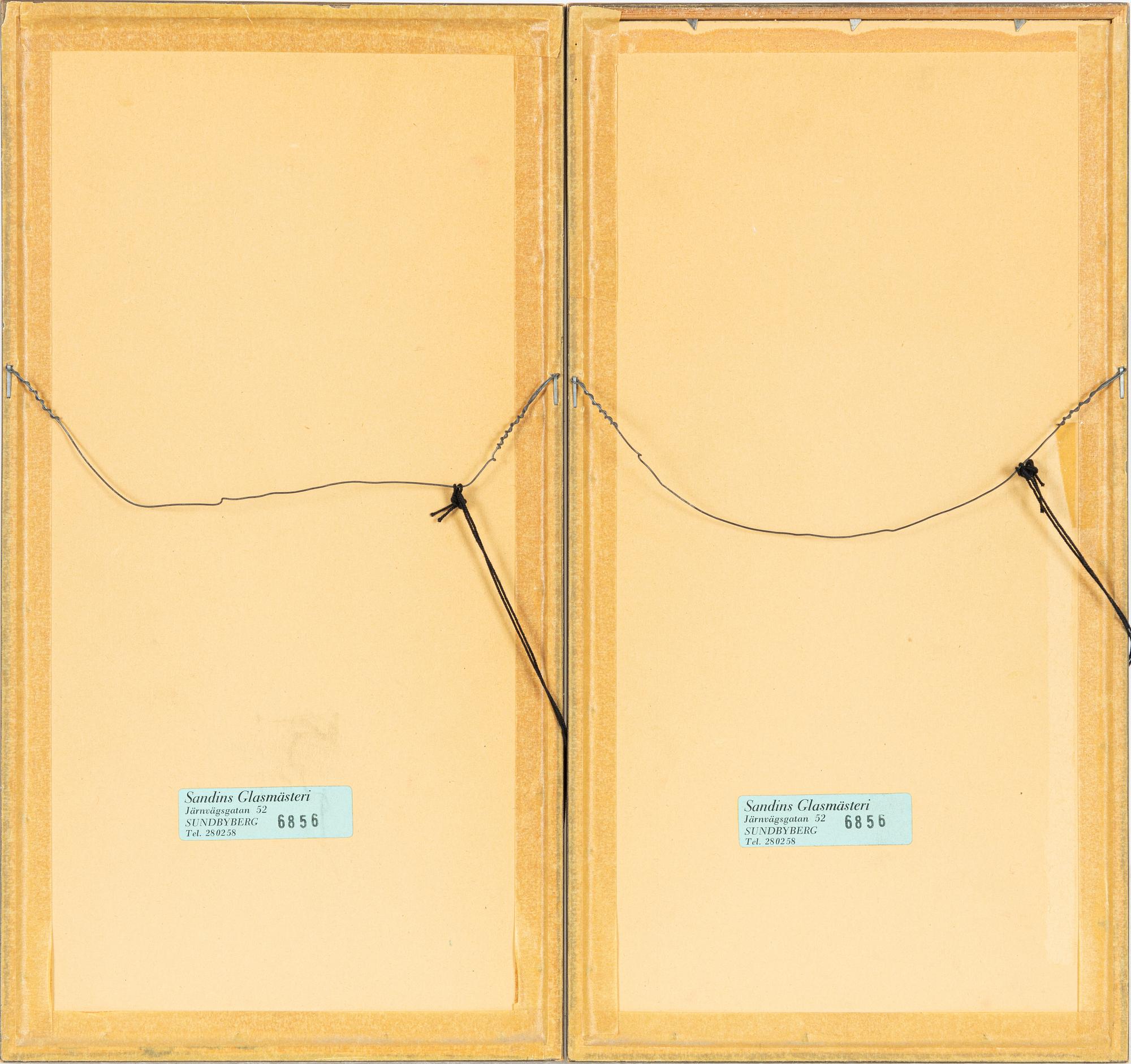 Jenny Nyström, 2 pcs, Thousand and One Nights.