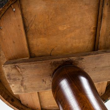 PÖYTÄ, biedermeier tyyli, 1900-luvun alku.