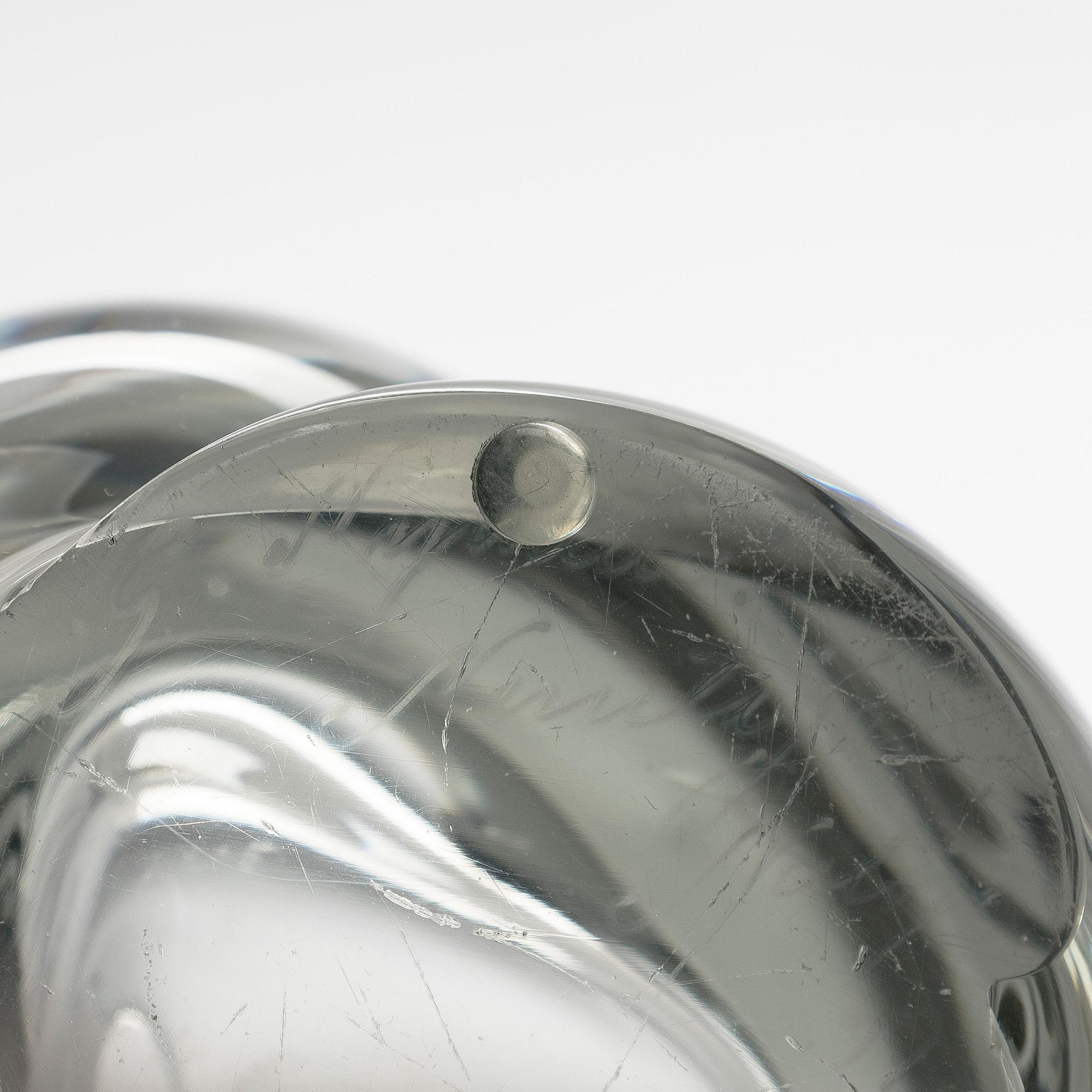 Gunnel Nyman, vas, modell "GN 35", signerad G. Nyman Nuutajärvi Notsjö -51.