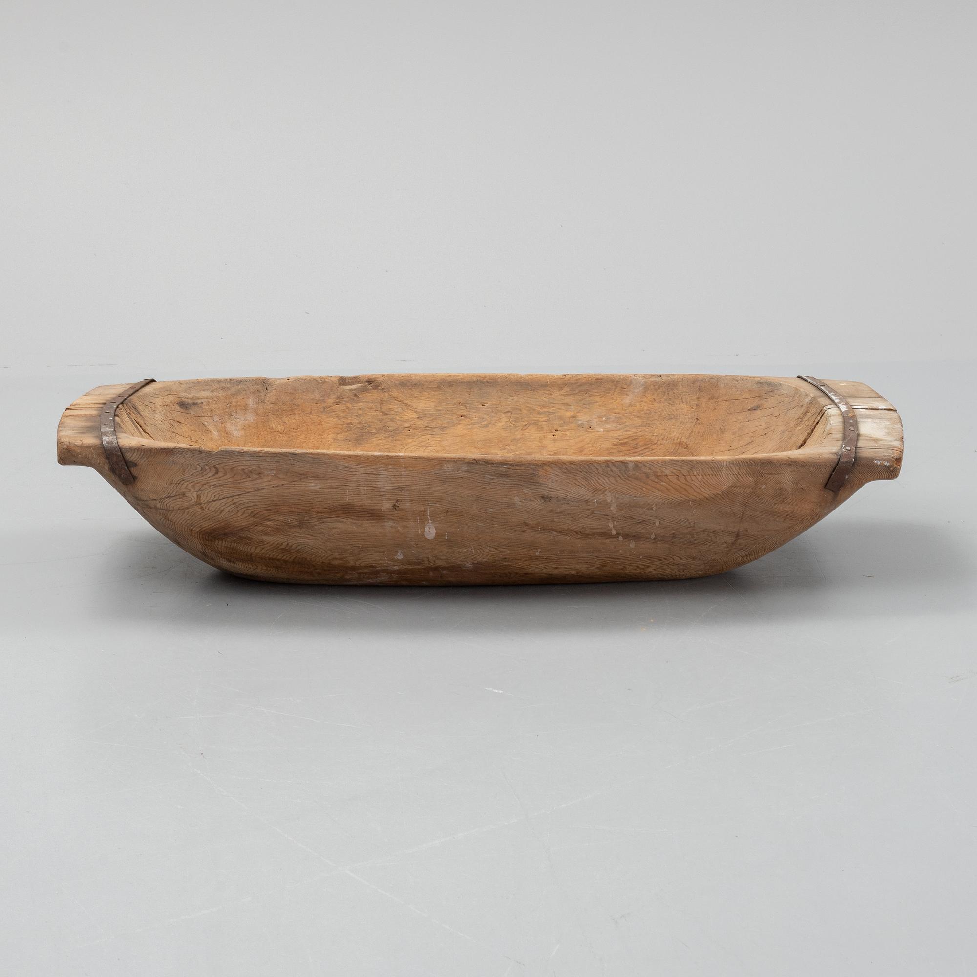 Baktråg, trä, stor modell. 1700-/1800-tal.