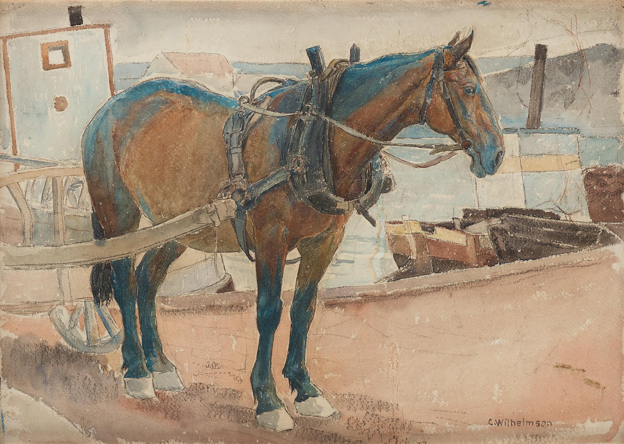 Carl Wilhelmson, Horse.