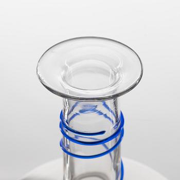 Tore Wretman, a  49-piece 'Cordon bleu' glass service, Reijmyre.