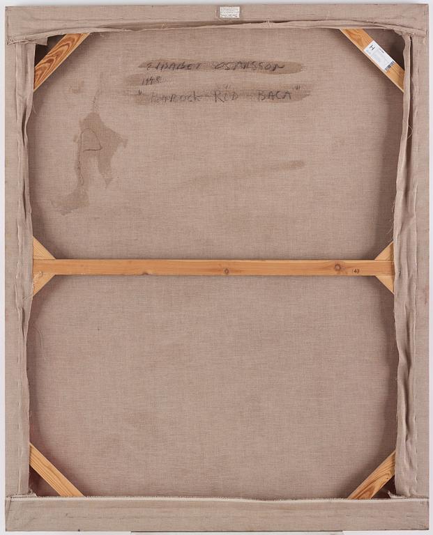 Elisabet Oscarsson, "BAROCK-RÖD-BACA".